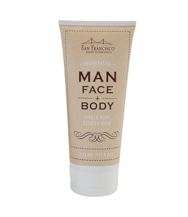 SFS-Man Face & Body Wash 6oz