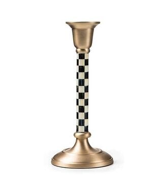 MACKENZIE CHILDS Courtly Check Candlestick - Small