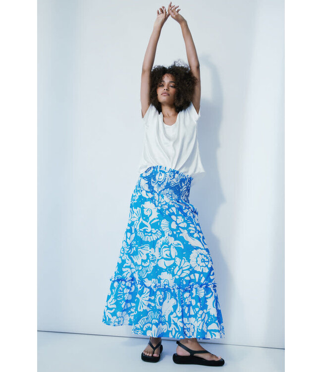 Jane Printed Maxi Skirt