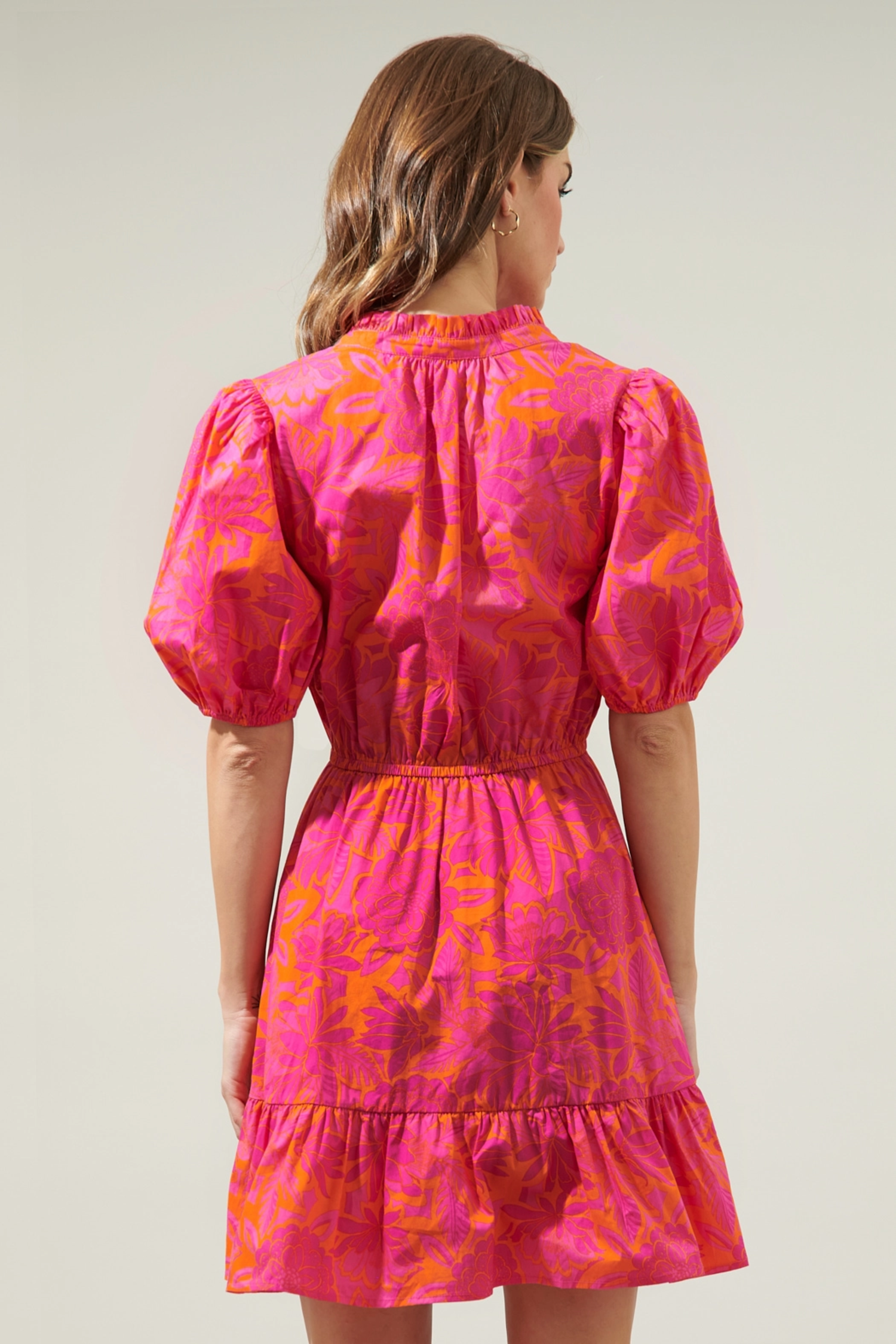 Bali Tropics Marissa Mini Poplin Dress - Amber Marie and Company