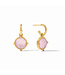 JULIE VOS Honeybee Hoop & Charm Earring