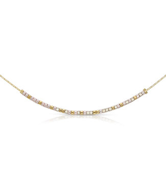 DOT & DASH Moon and Back Necklaces