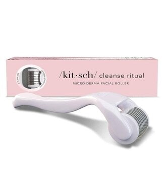 KITSCH Micro Derma Facial Roller - White