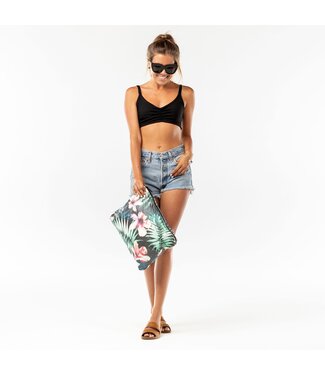 ALOHA Max Pouch Hibiscus Palm