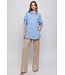 Jane Linen Oversized Double Pocket Button Down Shirt