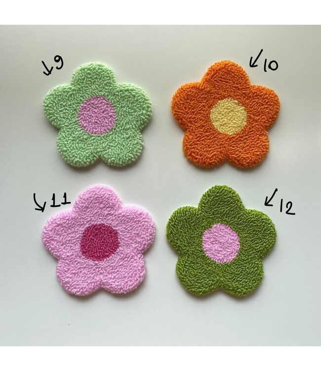 Punch Needle Coasters, Handmade Mug Rug