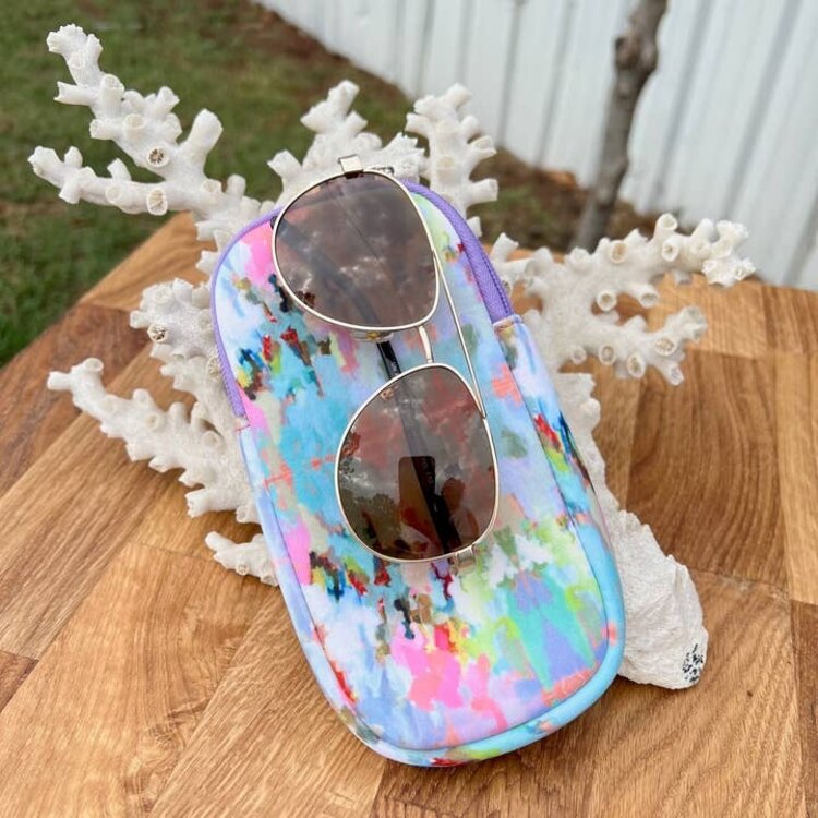 Taylor Gray Laura Park Neoprene Sunglass Case Amber Marie and Company