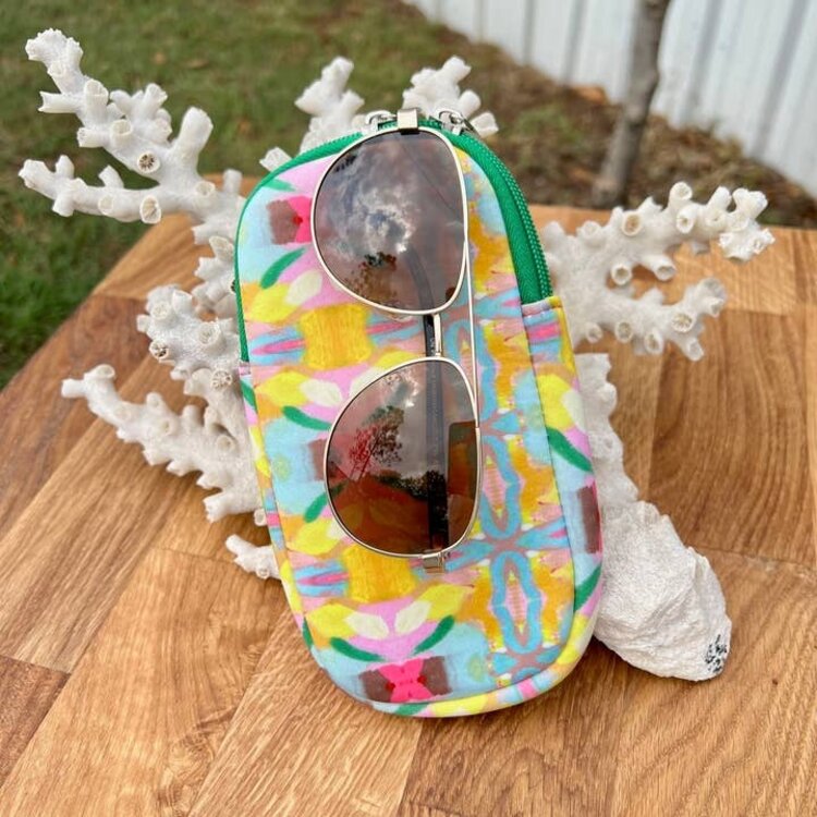 Taylor Gray Laura Park Neoprene Sunglass Case Amber Marie and Company