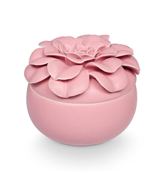 Ceramic Flower Candle