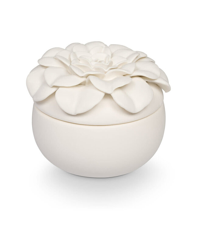 Ceramic Flower Candle