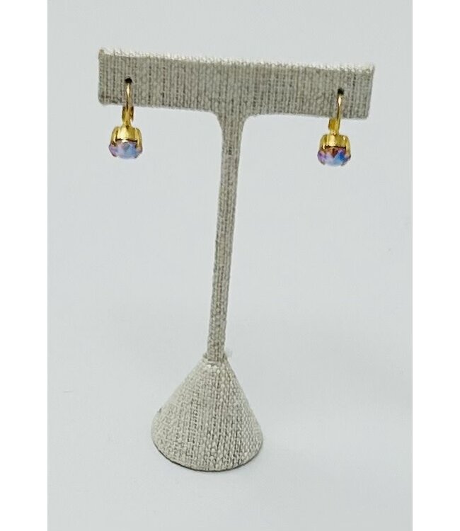 JERE BIJOUX Jere Cushion Cut Posts Earrings