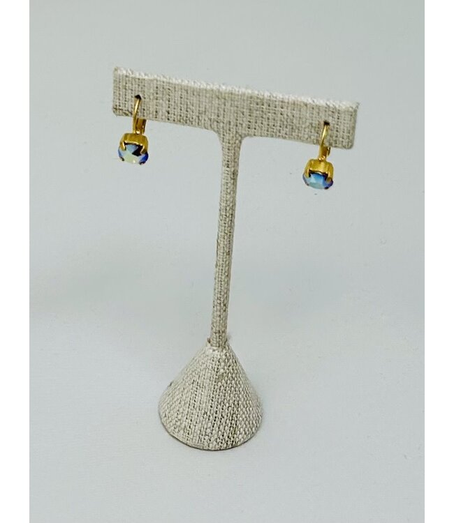 JERE BIJOUX Jere Cushion Cut Posts Earrings