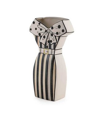 MACKENZIE CHILDS Doodles Dress Vase