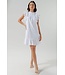 Haze Eyelet Ruffle Shift Dress