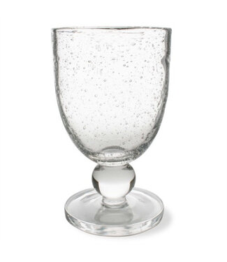 Bubble Glass Goblet