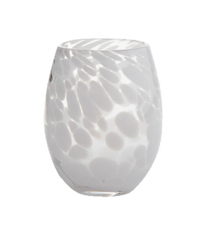 Confetti Stemless Wine Glass