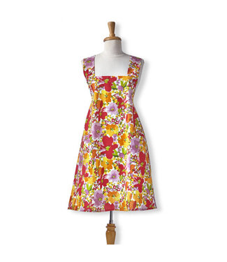 Springtime Floral Pinafore Apron