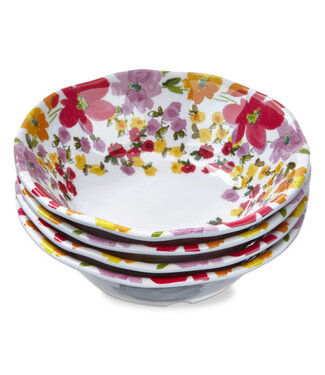 Springtime Floral Melamine Bowl - Sold as Set
