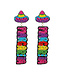 BEADED CINCO DE MAYO EARRINGS