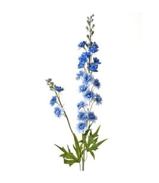 33.5” Garden Delphinium Spray Blue