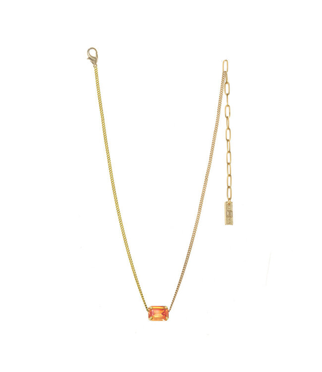 TOVA Rubin Necklace in Watermelon