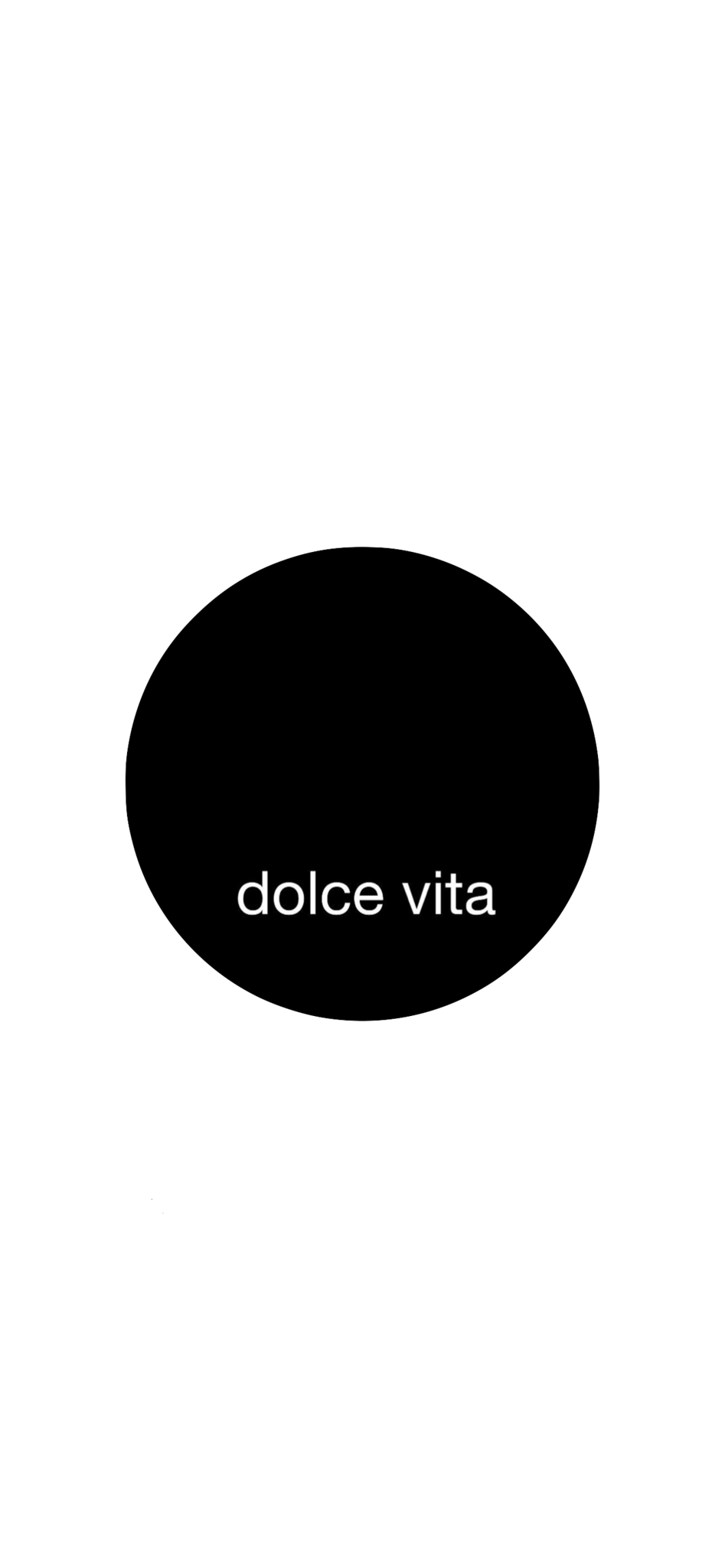 DOLCE VITA