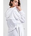 Sophie Crinkle Woven Long Hoodie Jacket