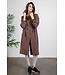 Sophie Crinkle Woven Long Hoodie Jacket