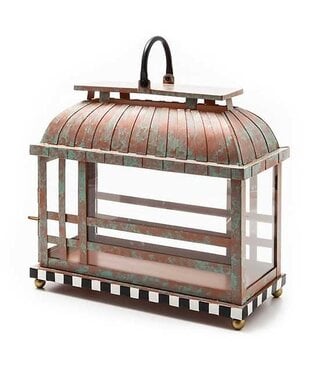 MACKENZIE CHILDS Check It Out Lantern Large