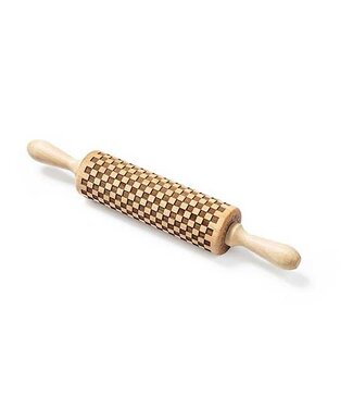 MACKENZIE CHILDS Check Rolling Pin