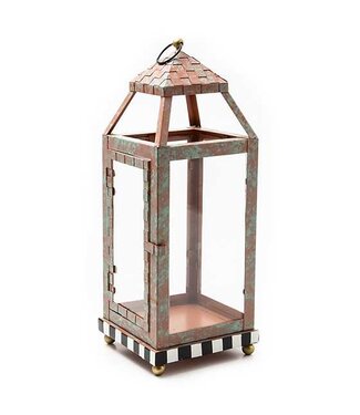 MACKENZIE CHILDS Check It Out Lantern Small