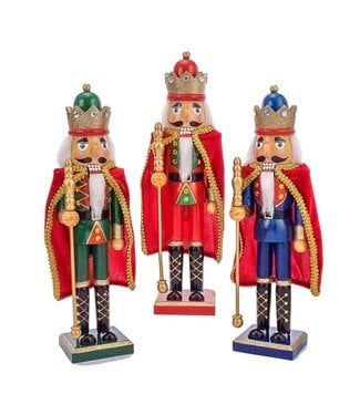 15" Nutcrackers With Capes