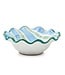 MACKENZIE CHILDS Pencil & Paper Co. Ceramic Fluted Berry Bowls