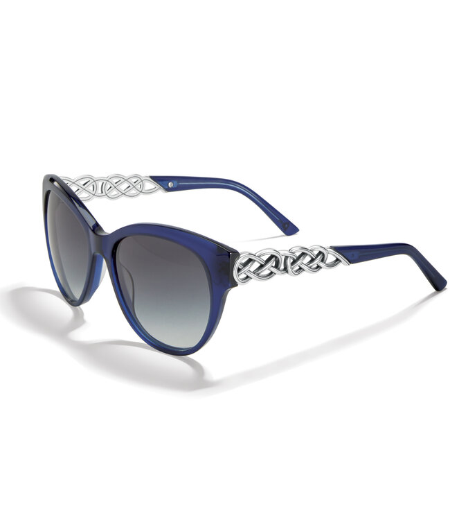 BRIGHTON Interlok Braid Blue Sunglasses
