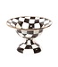 MACKENZIE CHILDS Courtly Check Enamel Compote