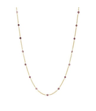 Tourmaline Small Beaded Necklace