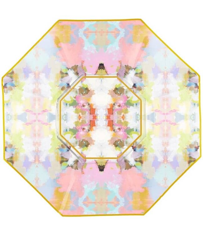 5" Octagonal Decoupage Glass Plate