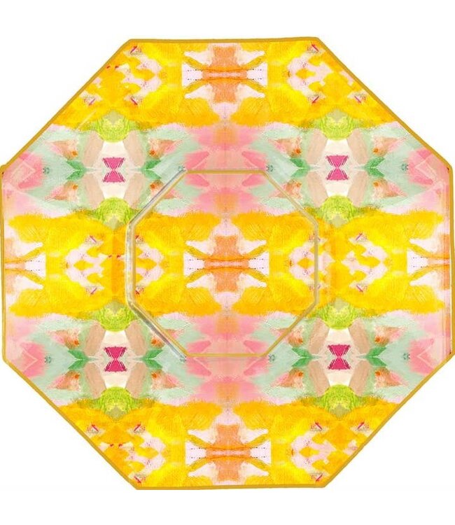 5" Octagonal Decoupage Glass Plate