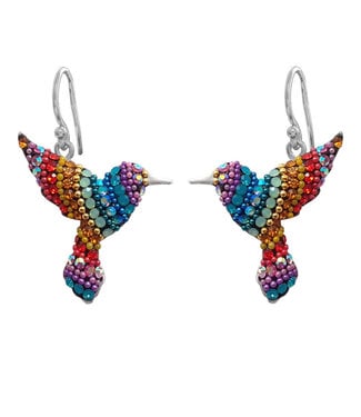 MOSAICO JEWELRY Hummingbird Drop Earrings