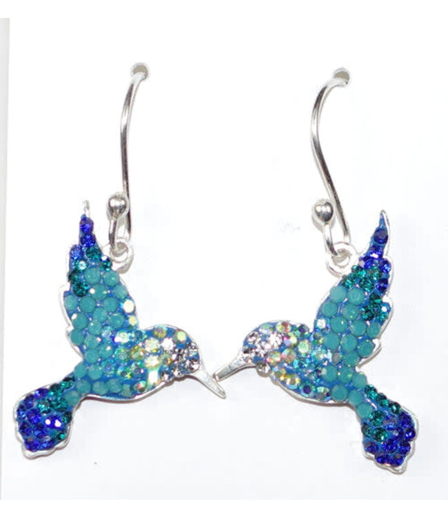 MOSAICO JEWELRY Hummingbird Drop Earrings