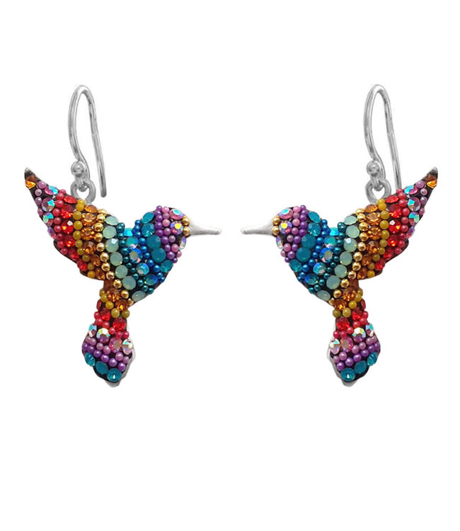 MOSAICO JEWELRY Hummingbird Drop Earrings