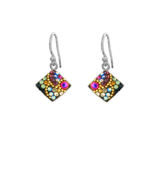 MOSAICO JEWELRY Diamond Shaped Drop Earrings