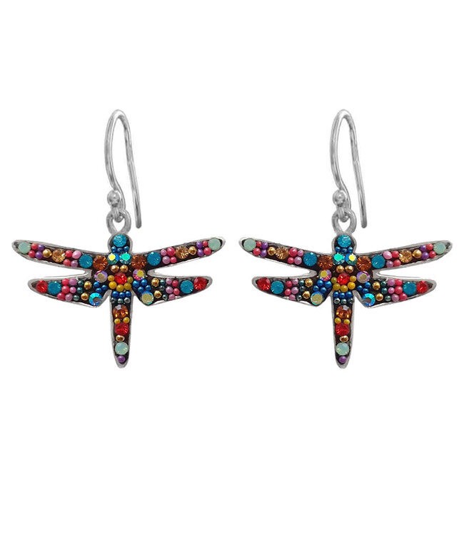 MOSAICO JEWELRY Dragonfly Drop Earrings