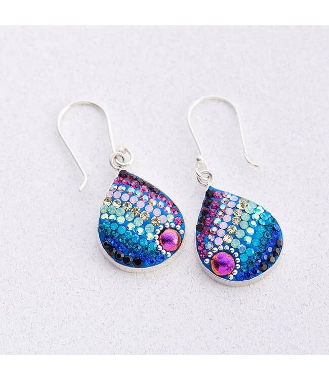 MOSAICO JEWELRY Teardrop Mosaic Earrings