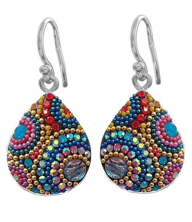MOSAICO JEWELRY Teardrop Mosaic Earrings