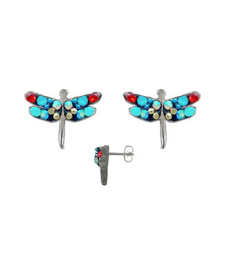 MOSAICO JEWELRY Dragonfly Post Earrings