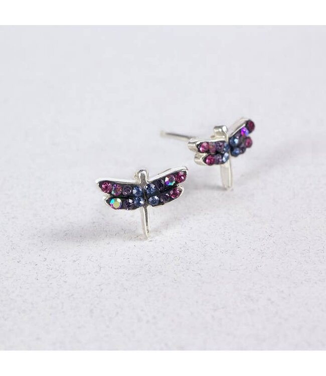 MOSAICO JEWELRY Dragonfly Post Earrings
