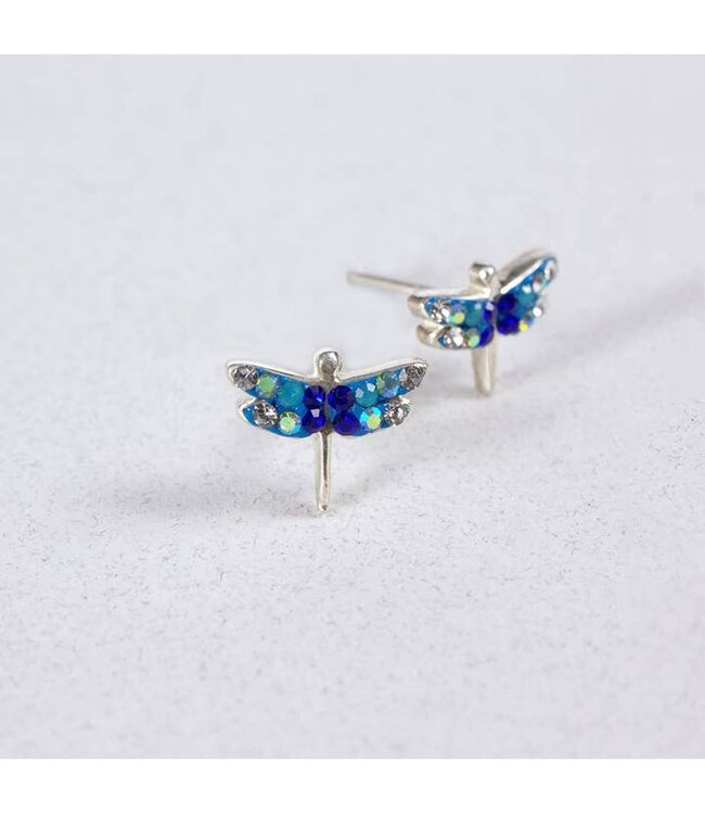 MOSAICO JEWELRY Dragonfly Post Earrings