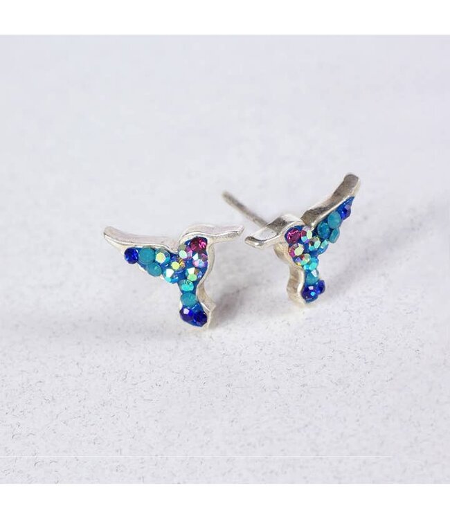MOSAICO JEWELRY Hummingbird Post Earrings