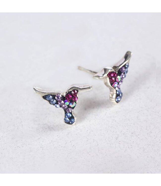 MOSAICO JEWELRY Hummingbird Post Earrings